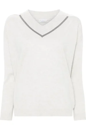 Brunello Cucinelli Trui met V