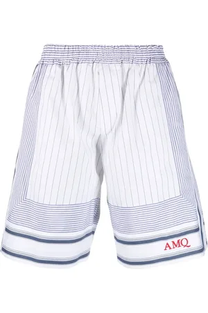 Alexander McQueen Gestreepte bermuda shorts