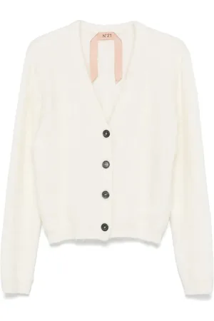Nº21 Vest met geborsteld effect