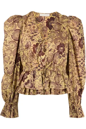 ULLA JOHNSON Blouse met bloemenprint