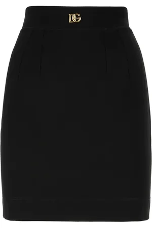 Dolce & Gabbana Kokerrok met logoplakkaat