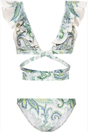 ZIMMERMANN Wikkelbikini met ruche