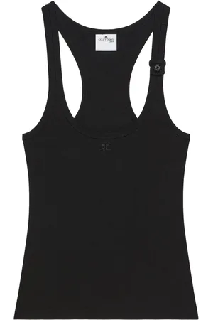 Courrèges Geribbelde tanktop