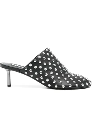 Jil Sander Muiltjes met kristallen