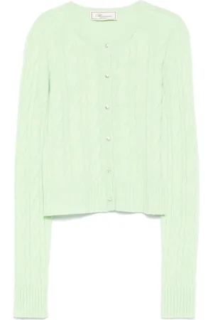 BLUMARINE Kabelgebreid vest