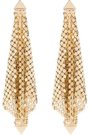 Paco rabanne Oorbellen met mesh