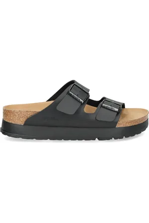Birkenstock Arizona 25mm slippers met plateauzool