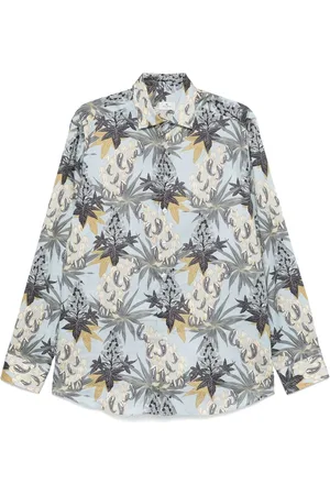 Etro Overhemd met bladerprint