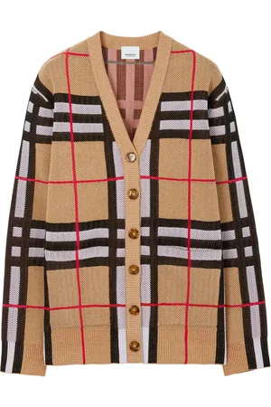Burberry Vintage check vest met V