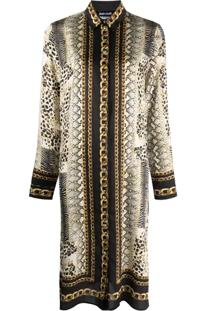 Roberto Cavalli Jurk met dierenprint