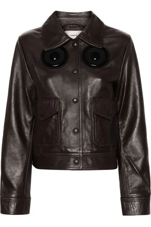 COPERNI Leren jack met patch