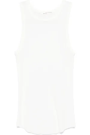 ISABEL BENENATO Geribbelde tanktop