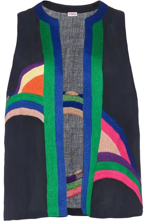 ERES Paysage linnen gilet