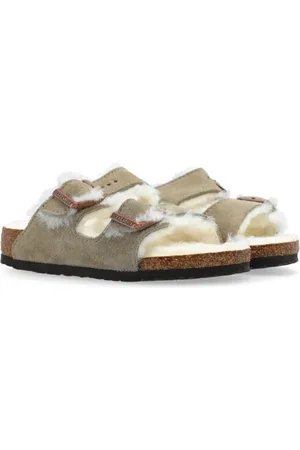 Birkenstock Arizona Shearling sandalen