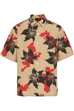 Prada Overhemd met bloemenprint