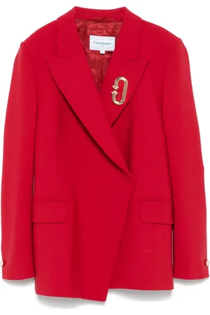 Casablanca Asymmetrische blazer met dubbele rij knopen