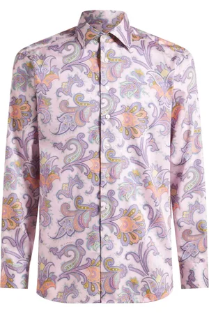 Etro Overhemd met maxi paisley