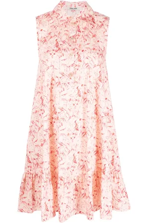 MAX & MOI Blousejurk met bloemenprint