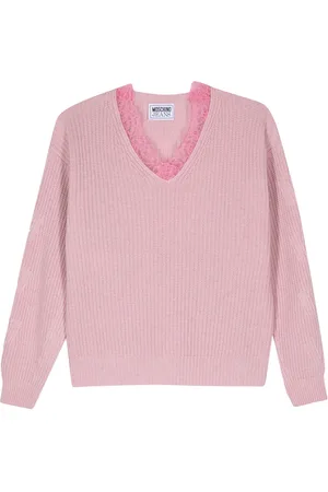 Moschino Trui met kanten detail