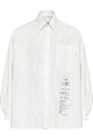 Maison Margiela Katoenen popeline overhemd