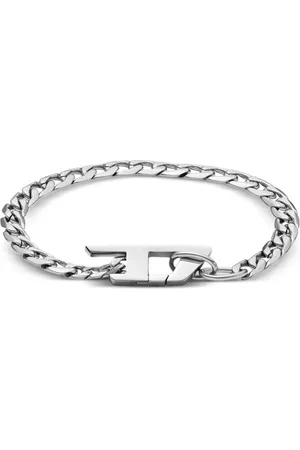 Diesel Armband met logoplakkaat