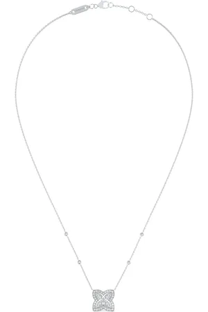 De Beers 18kt witgouden halsketting