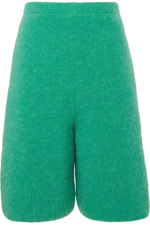 J.W.Anderson Gebreide bermuda shorts met logo