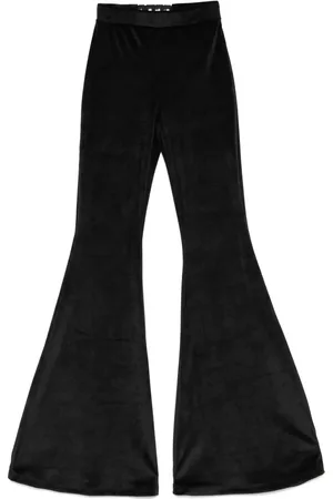 GCDS Fluwelen broek met choker