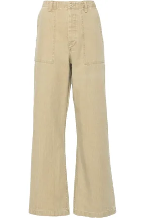 R13 Cargo broek met wijde pijpen