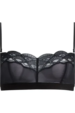 Karl Lagerfeld Bralette met geborduurd logo