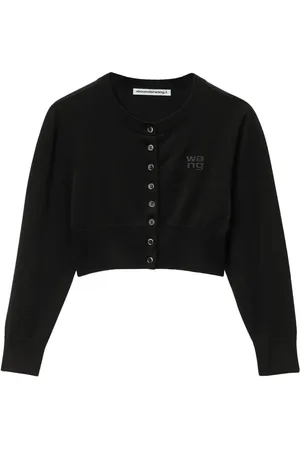 Alexander Wang Cropped vest met logo