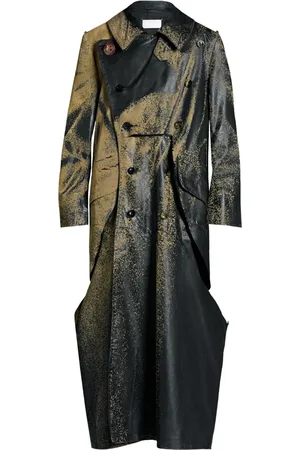 Maison Margiela Sandstorm trenchcoat met print