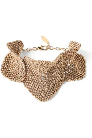 Brunello Cucinelli Bewerkte armband met bloem