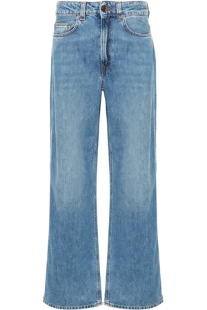 haikure Winona mid waist jeans met wijde pijpen
