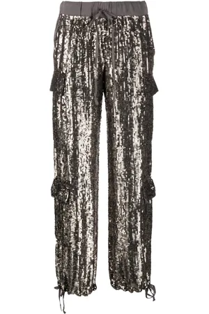 P.A.R.O.S.H. Gamma broek met pailletten