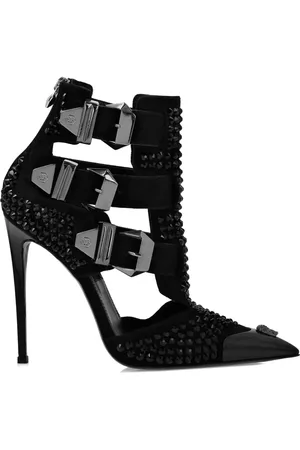 Philipp Plein 120 mm Skull pumps