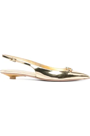 VALENTINO GARAVANI 25 mm VLogo slingback pumps