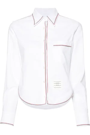 Thom Browne Overhemd met contrasterende afwerking