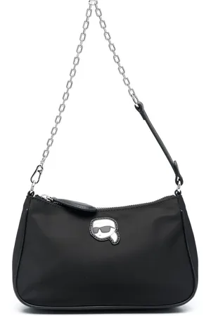 Karl Lagerfeld Ikon schoudertas met applicatie