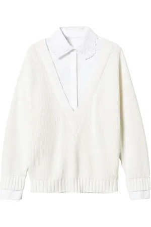 Twin-Set Trui met blousedetail