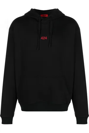 424 FAIRFAX Hoodie met geborduurd logo