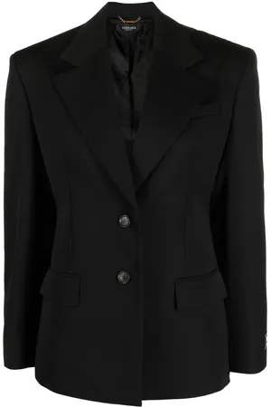 VERSACE Blazer met enkele rij knopen