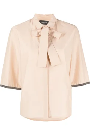 Fabiana Filippi Blouse met contrasterende afwerking
