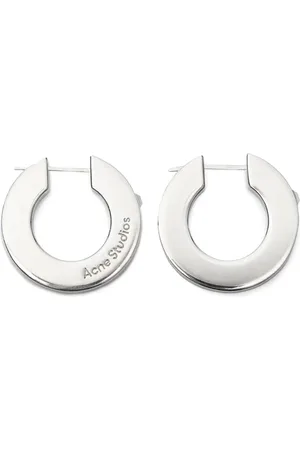 Acne Studios Oorringen met kristal
