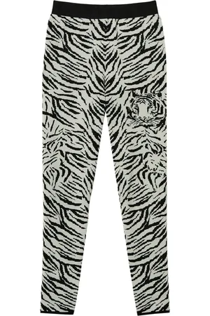 Twin-Set MYFO legging met gebreide jacquard