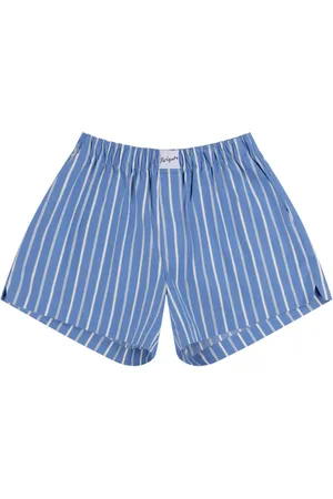 Axel Arigato Gestreepte shorts van katoenblend