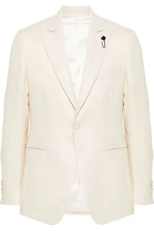 LARDINI Blazer met enkele rij knopen