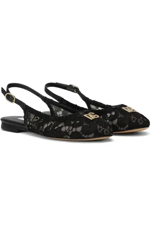 Dolce & Gabbana Slingback sandalen met DG