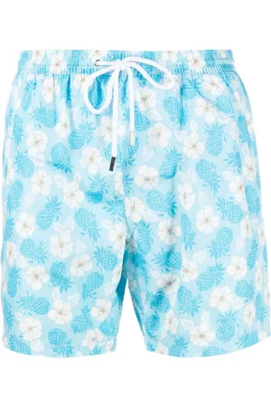 BARBA Zwembroek met bloemenprint
