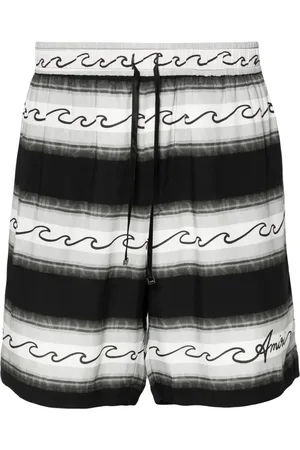 AMIRI Wave Baja gestreepte shorts